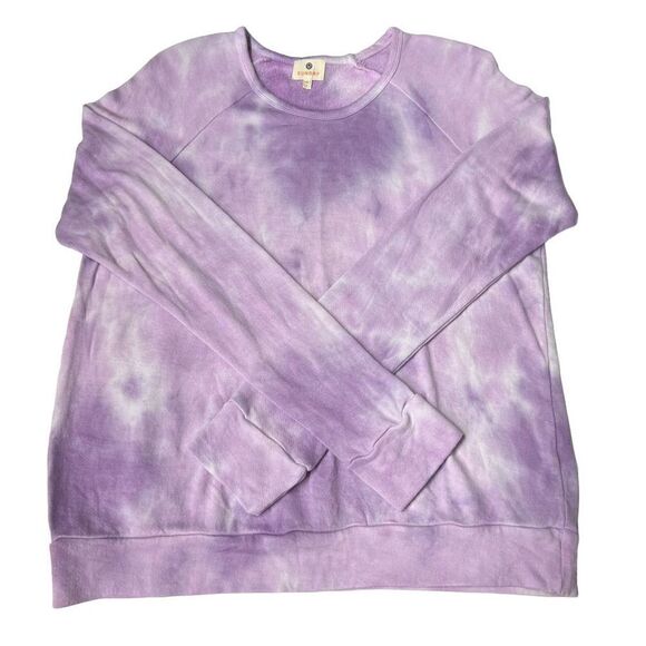 Sundry Sweatshirt Lilac White Tie Dye Size 1 Small for this brand - Picture 7 of 10